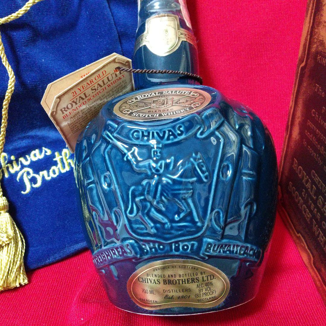 シーバス ロイヤルサルート 21 未開封 古酒 700ml 陶器 - メルカリ