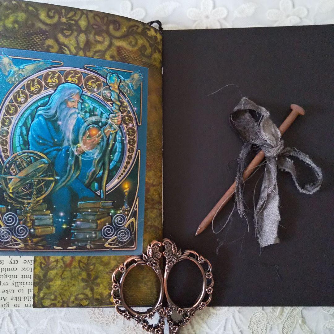 ジャンクジャーナル ハロウィン 魔女 スカル