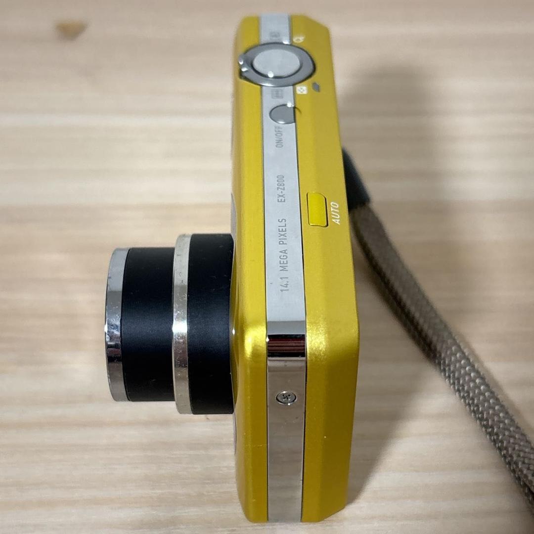 極美品】CASIO EXILIM 1410万画素 イエロー EX-Z800