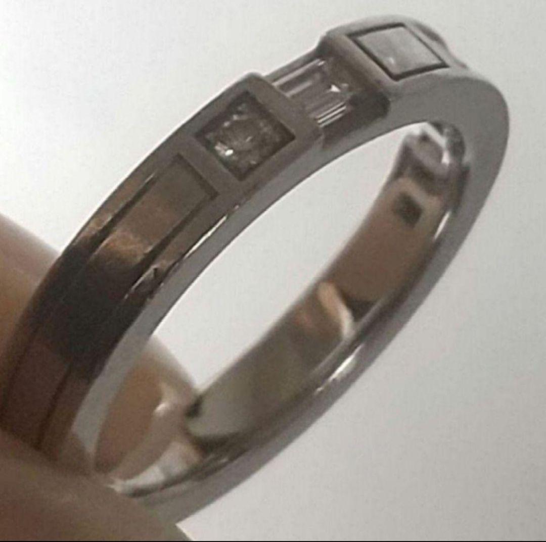 ハリー・ウィンストン トラフィック アクセント ダイヤバンドリング