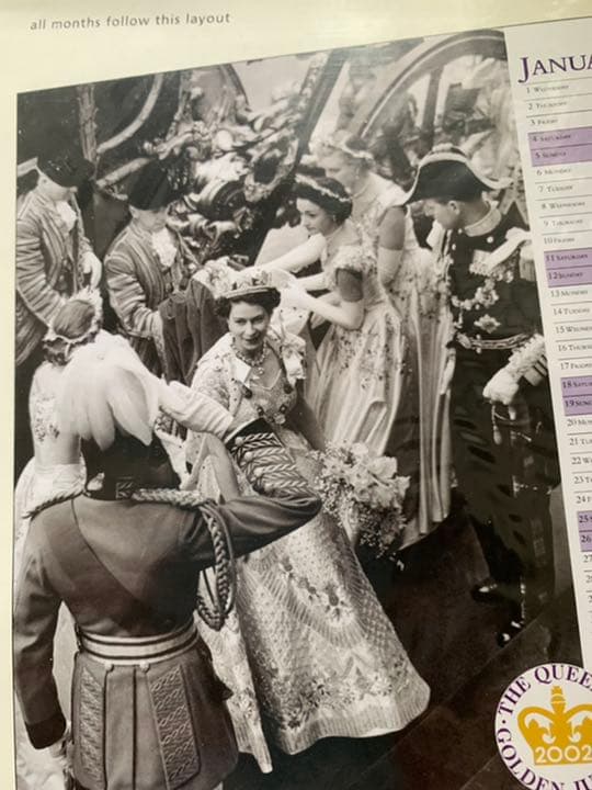 2002-2003 エリザベス女王在位50年 ゴールデンジュビリー記念 貴重