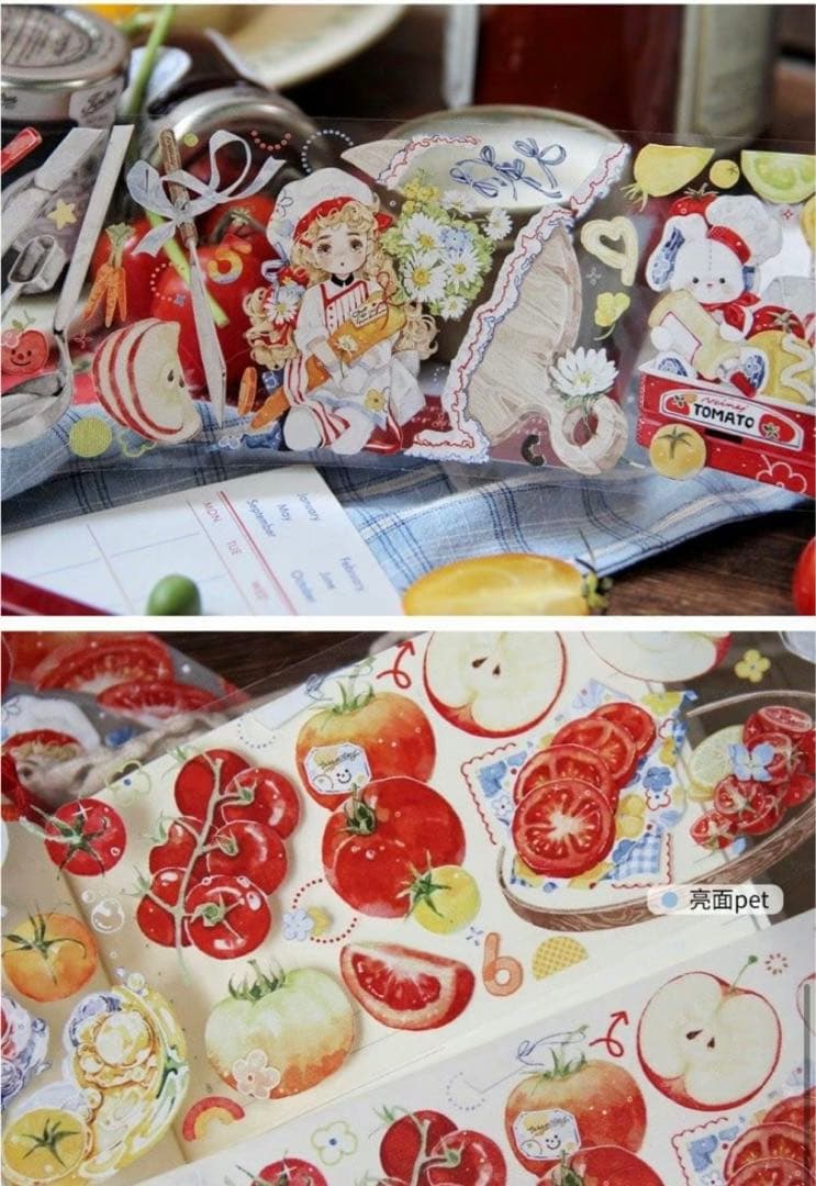 SALE】【新品】海外マステ 野柚Neinei【美味时时季】 4本巻売り - メルカリ