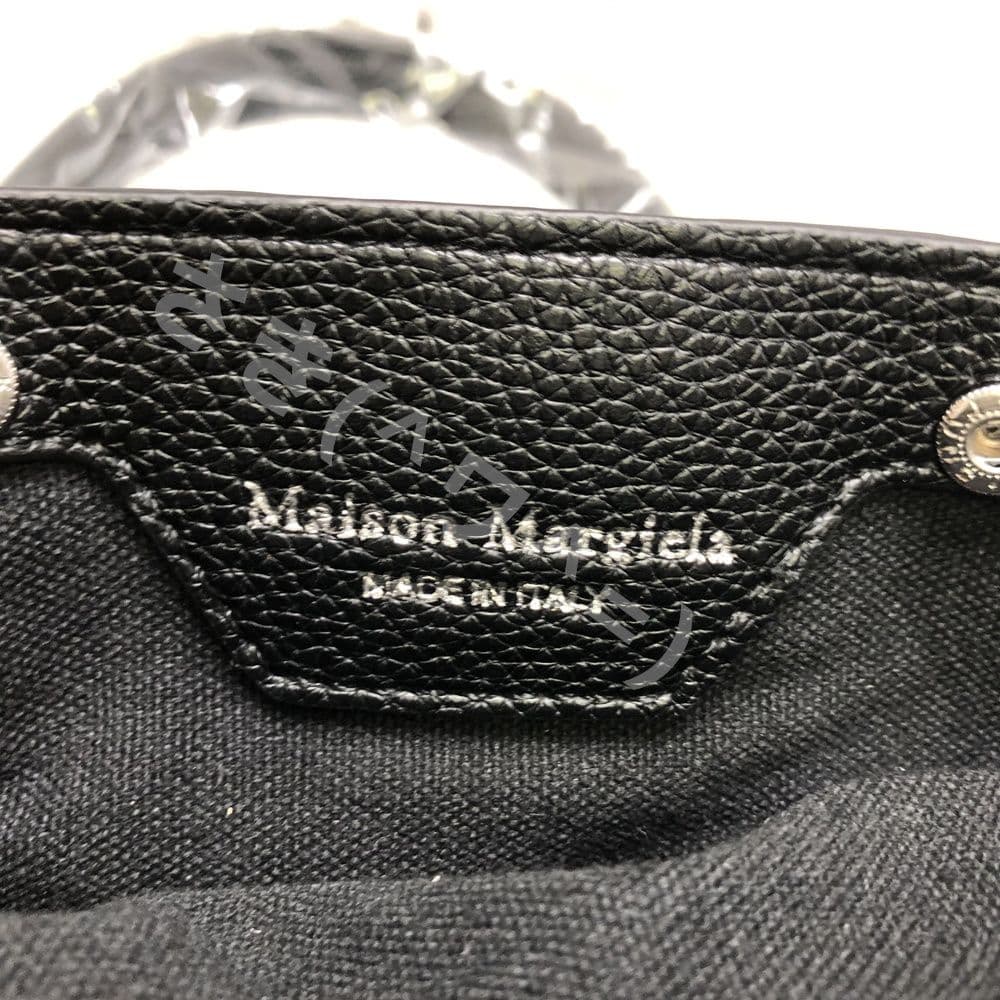 大人気！Maison margiela メゾンマルジェラ バッグ 5ac 革　黒