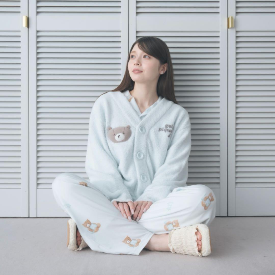 BTS JIN ジェラートピケ カーディガン(MINT)