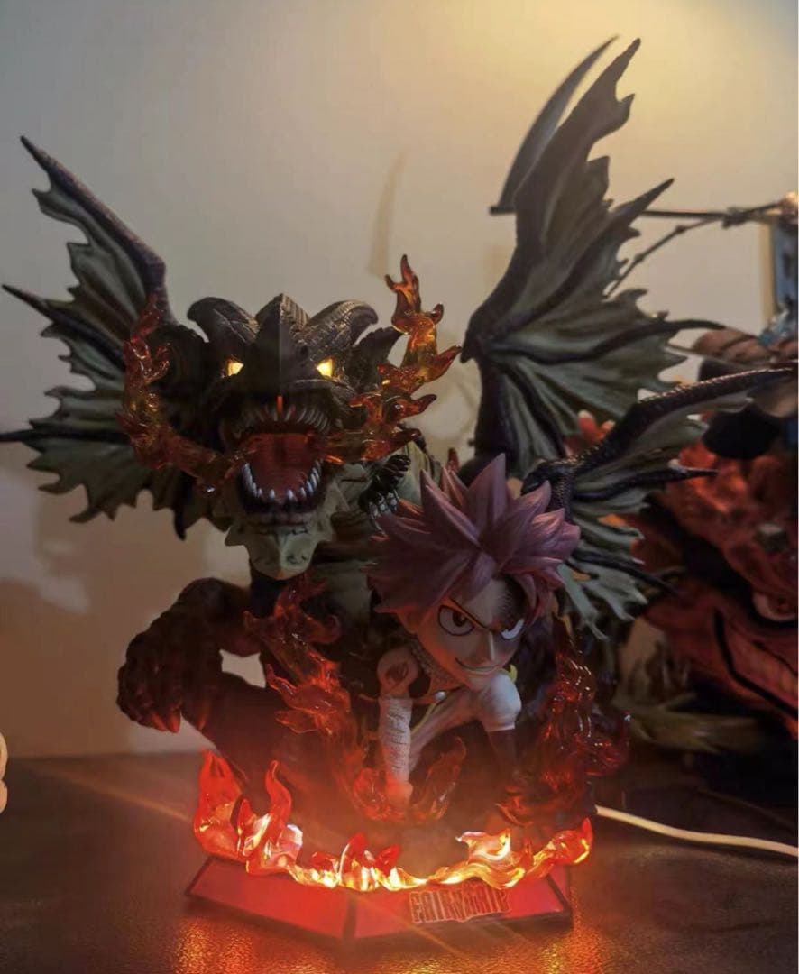 FAIRY TAILフェアリーテイル ナツ ガレージキット ガレキ スタチュー②