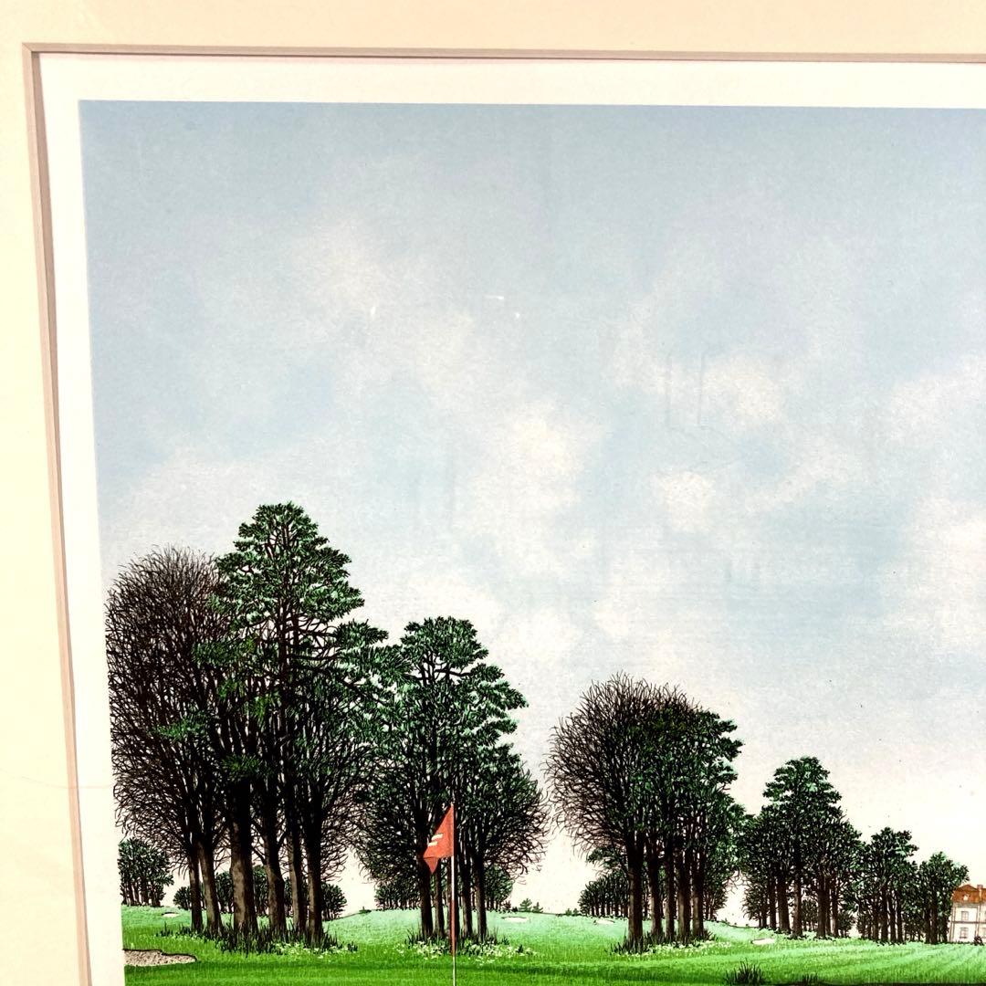 ジャック ・ デペルト フォレストオークゴルフ場 リトグラ