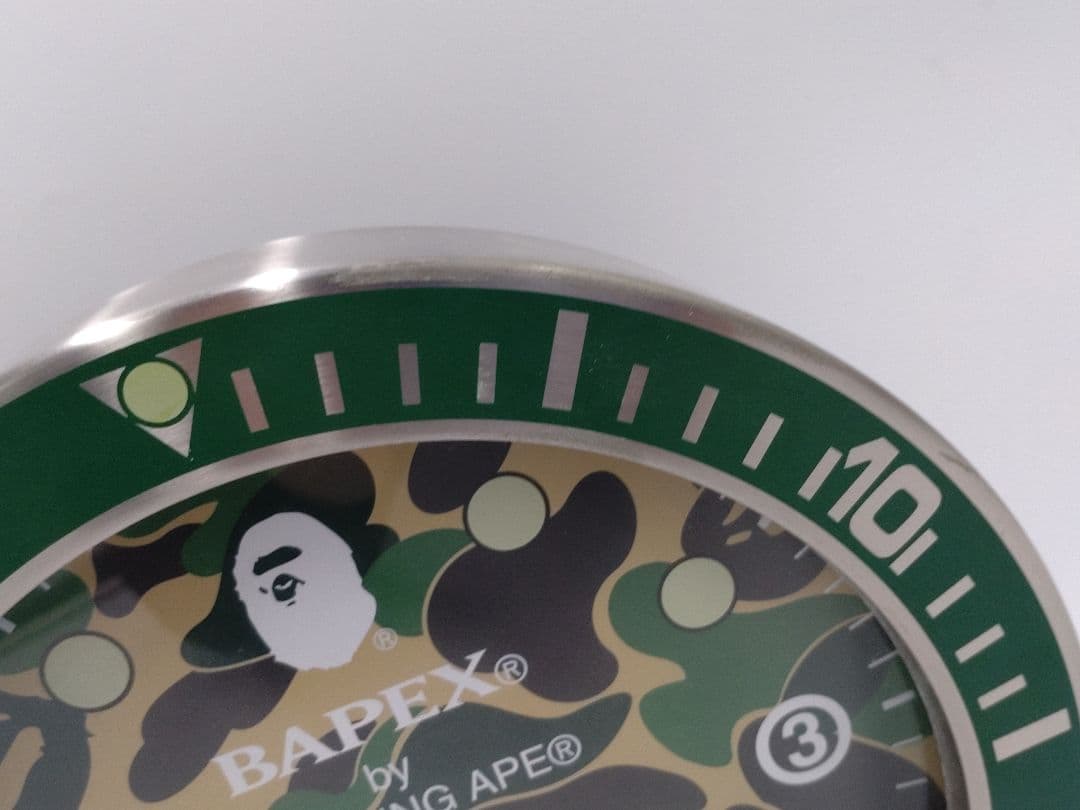 アベイシングエイプ　掛け時計　BAPEX