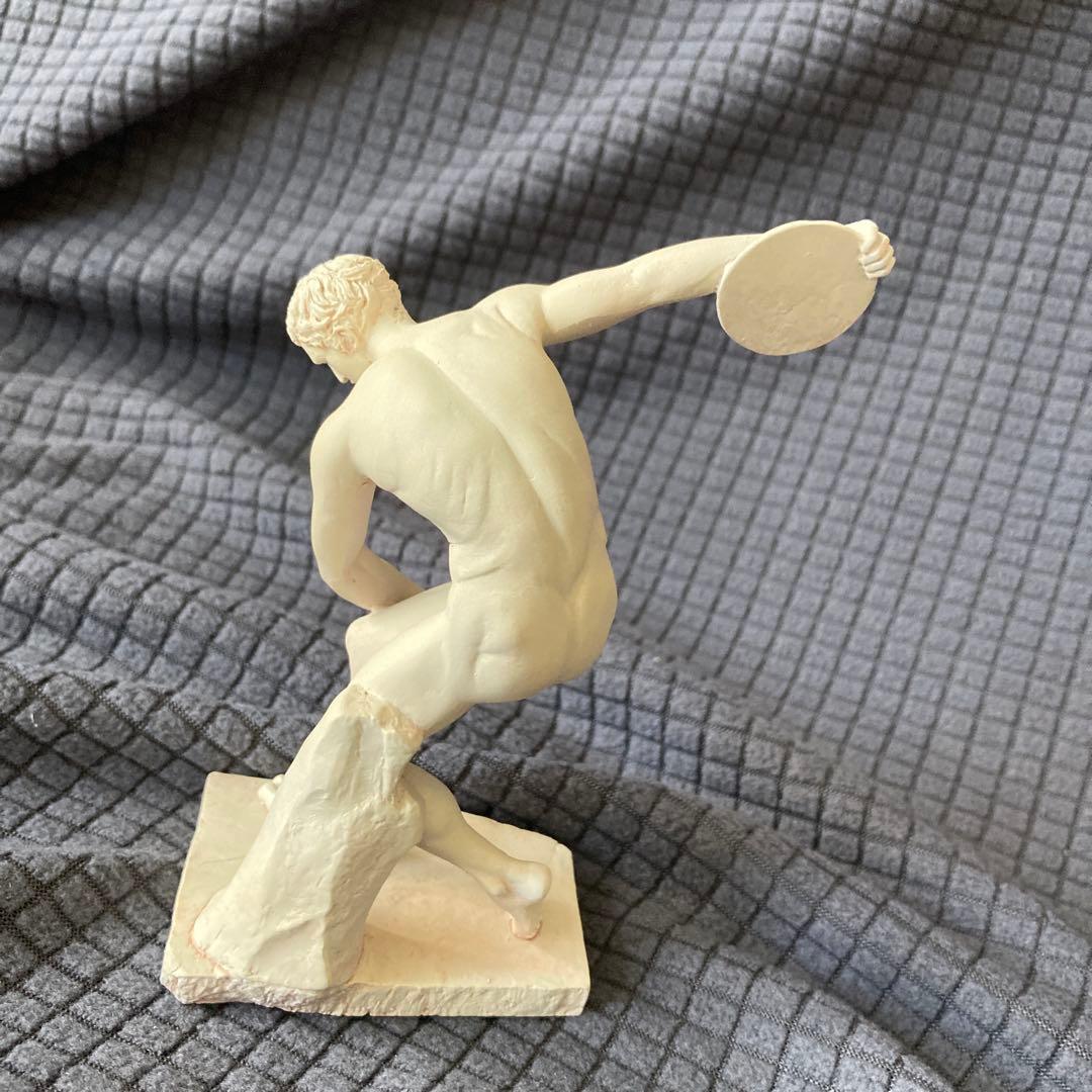 大英博物館　古代ギリシャ展　公式フィギュア　円盤投げ（ディスコボロス）