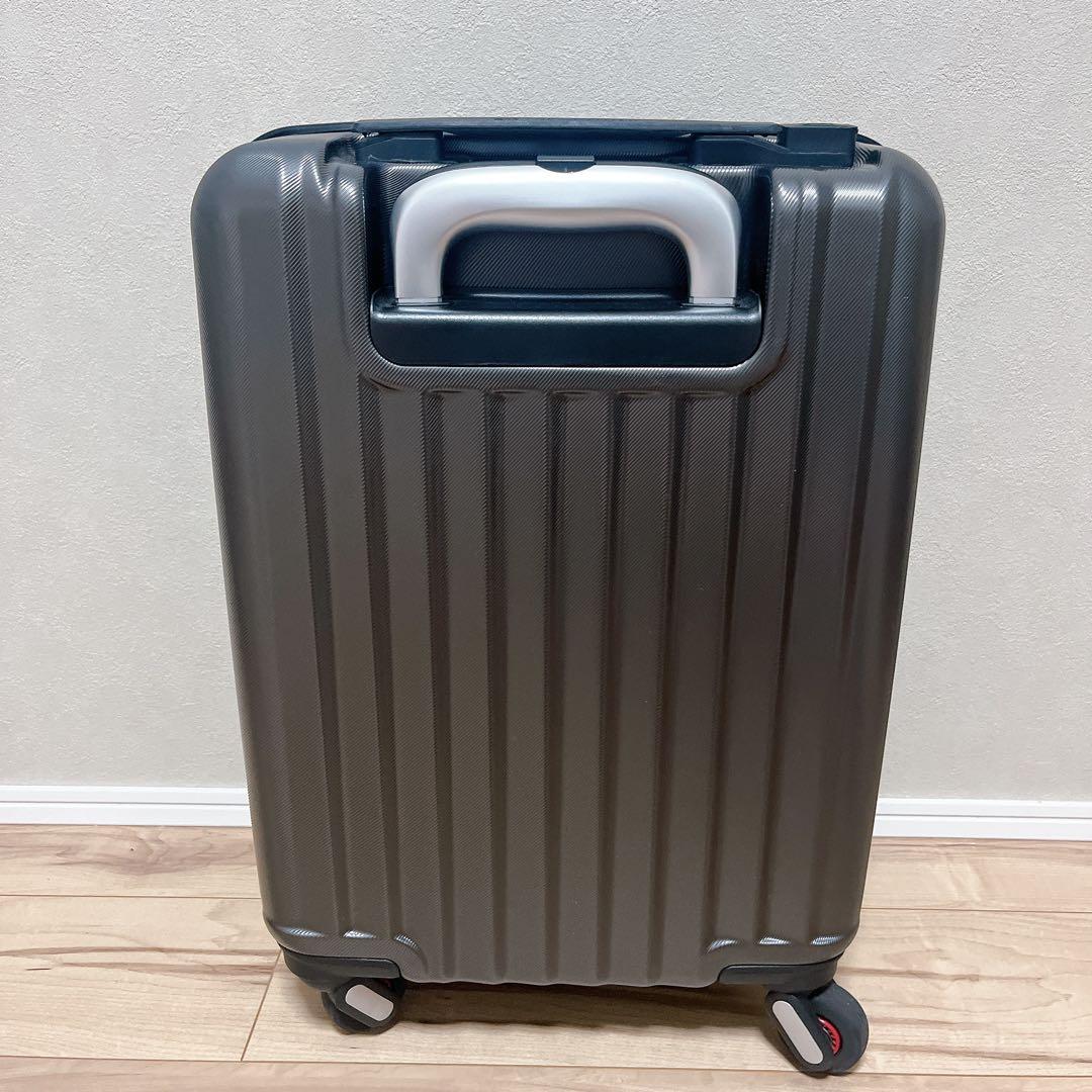 静音】FREQUENTER Malie キャリーケース 34L グレー