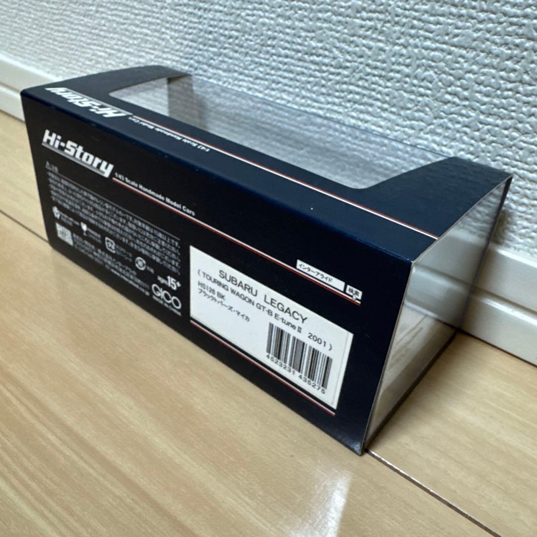Hi-Story スバル レガシィツーリングワゴン BH5 1/43 ブラック