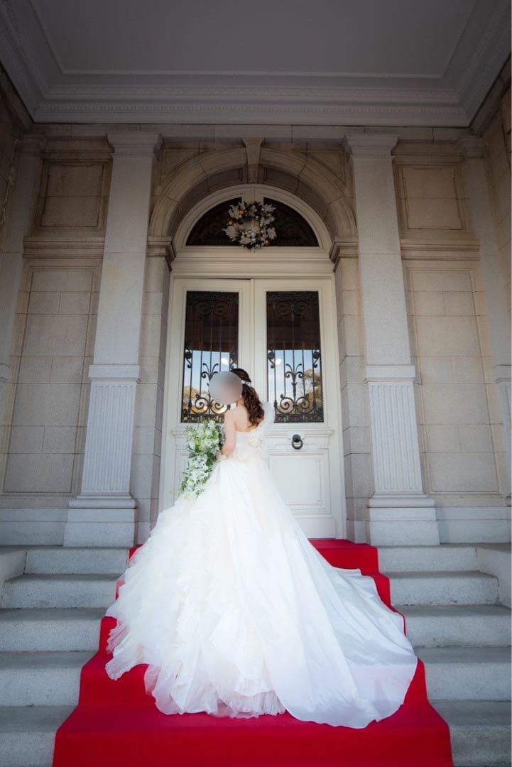 早い者勝ち！ウェディングドレス　オフホワイト　披露宴　結婚式　前撮り　後撮り