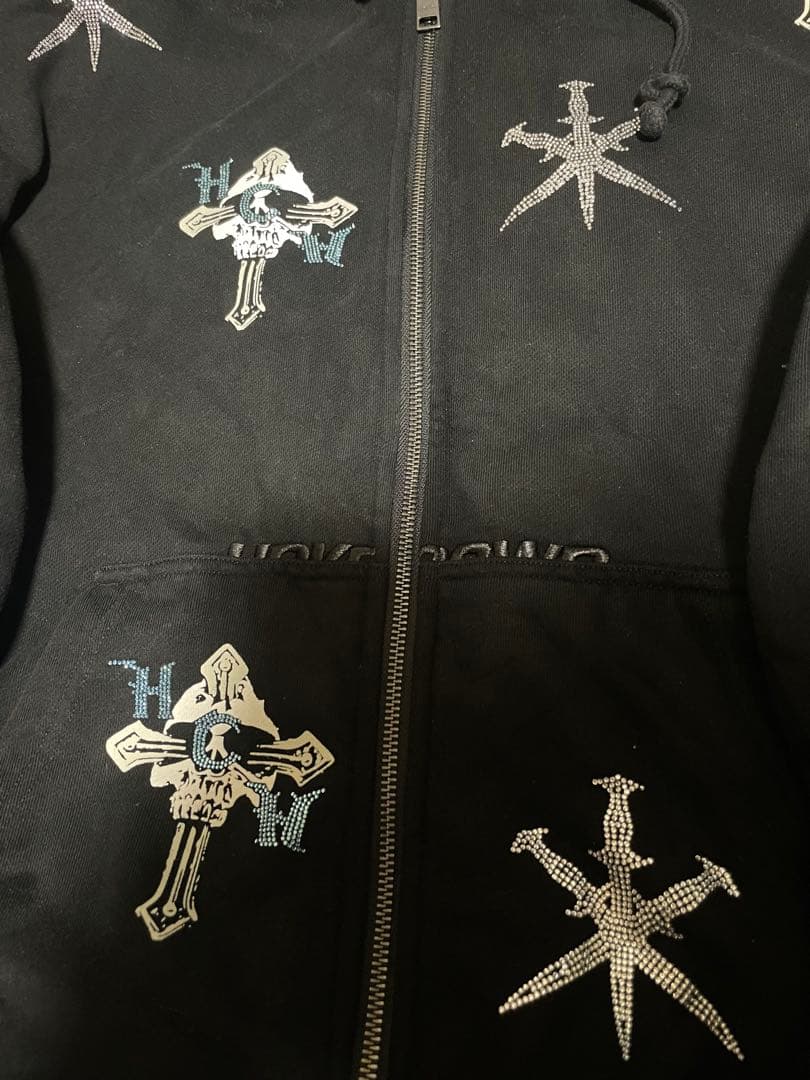 UNKNOWN × HCW UNKNOWN LONDON パーカー　M コラボ