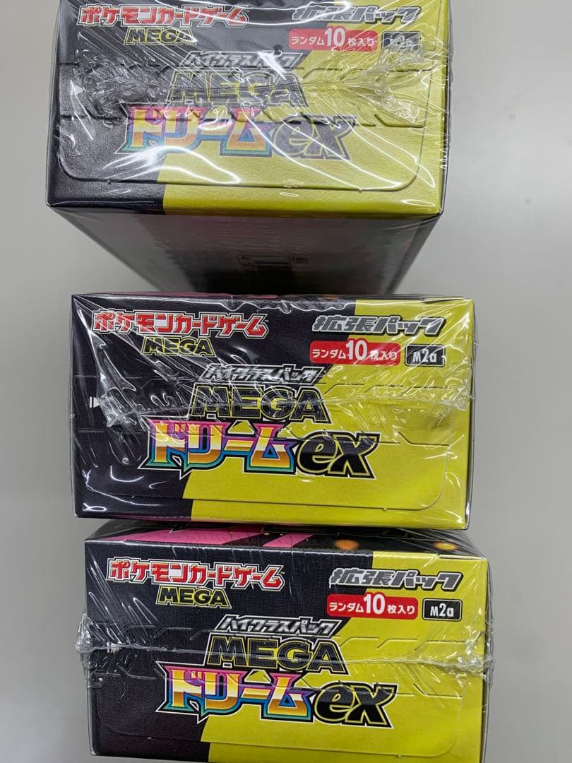 ポケモンカード ハイクラスメガ　ドリームEX 3BOX