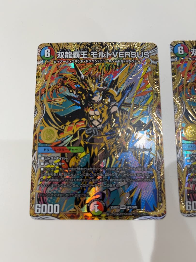 【即日発送】【メルカリ便】2枚 双龍覇王 モルトVERSUS シークレット