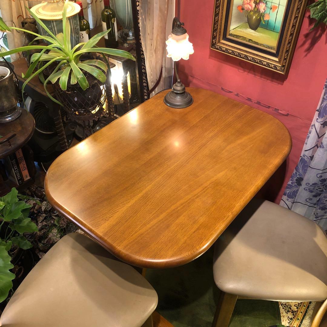 SHIN 　皇室御用達　浜本工芸 コンパクト　ナラ無垢ダイニング　テーブル