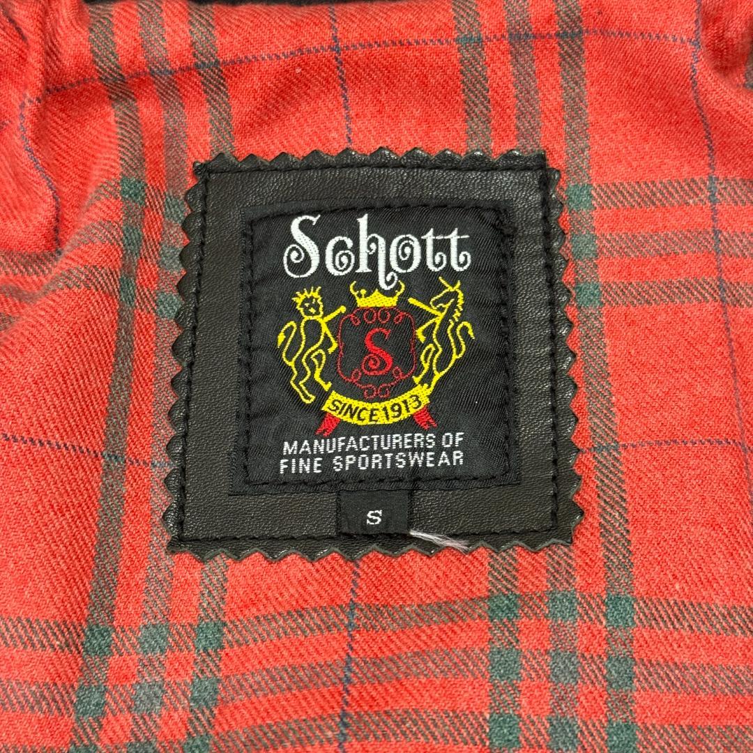 希少✨Schott トラッカージャケット ライダース カウハイド 3101022
