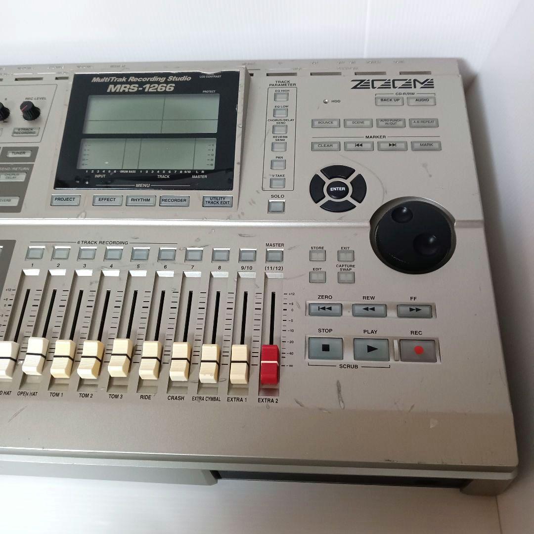 通電確認　Zoom MRS-1266 マルチトラックレコーダー ズーム