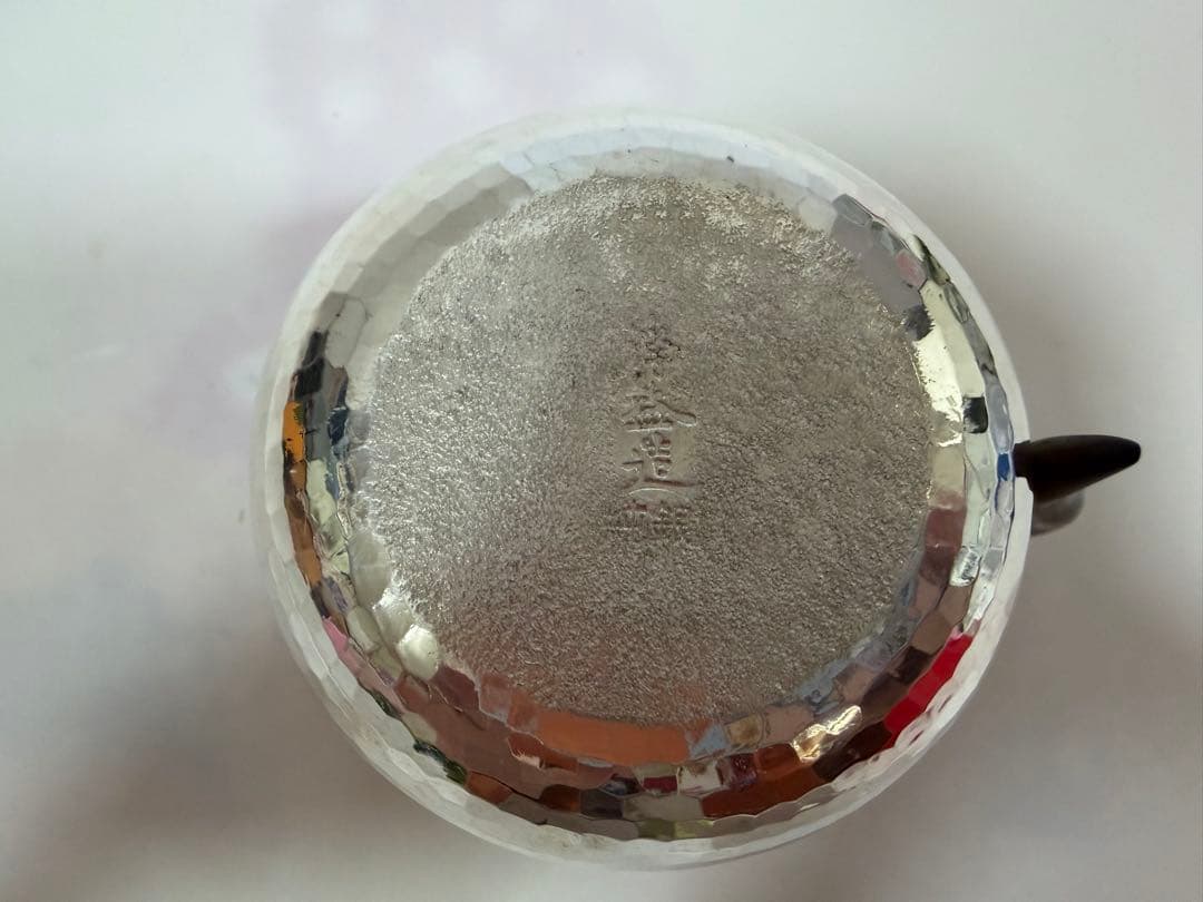 純銀製 ひょうたん 急須 銀瓶 煎茶道具