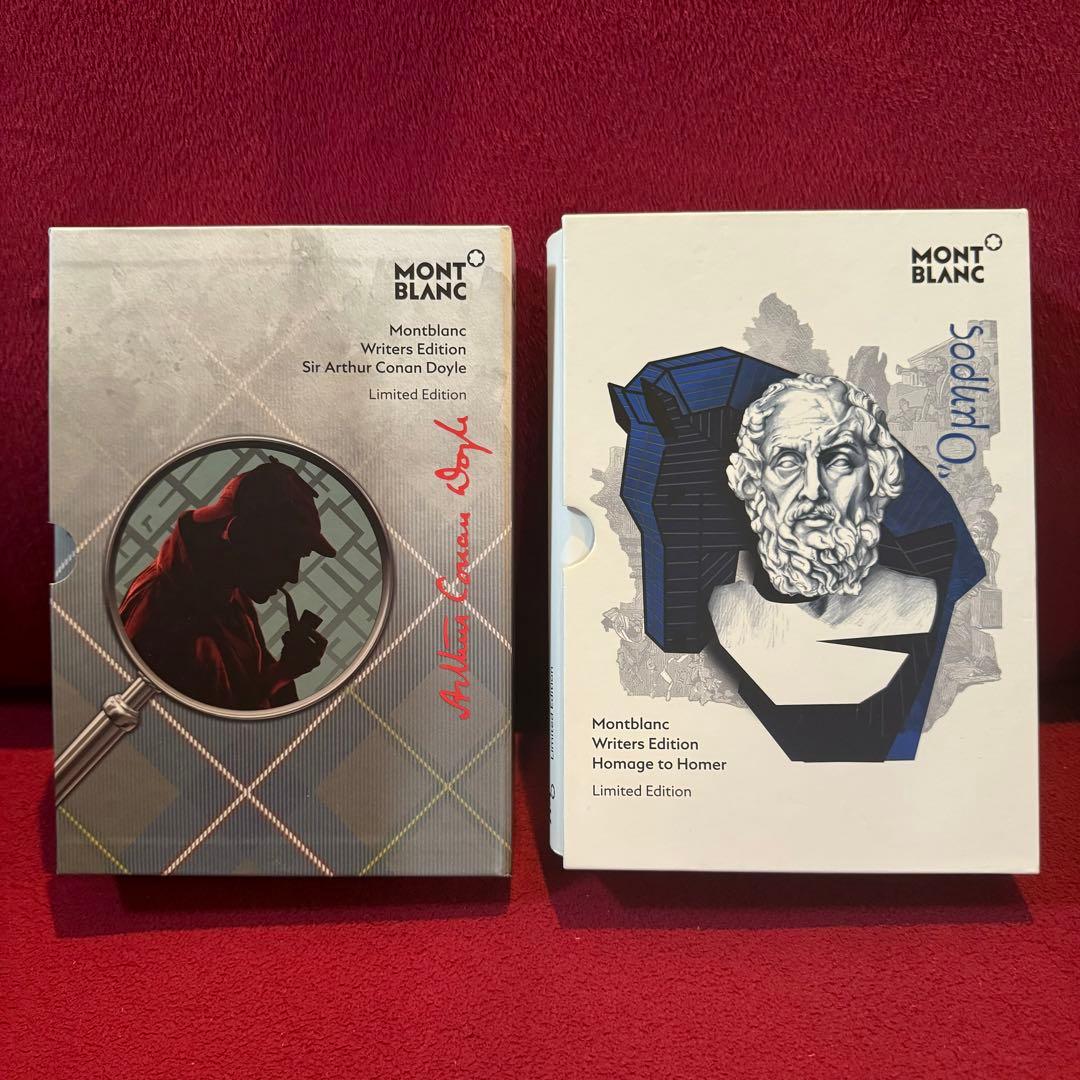 希少】モンブラン 限定品 作家シリーズ 2個セット 箱・冊子のみ