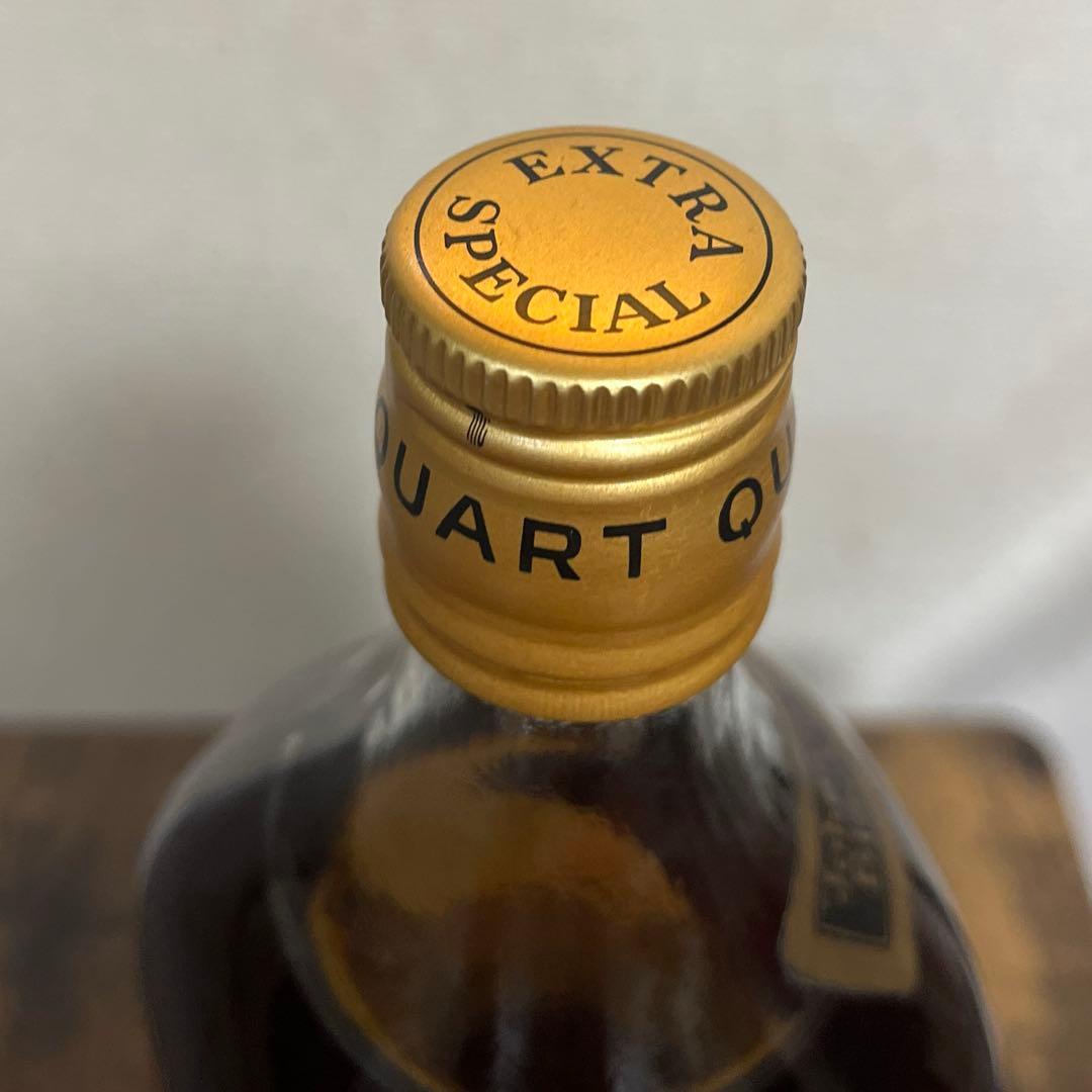 未開封 ジョニーウォーカー ブラック 金キャップ 白紋章 黒ラベル 古酒