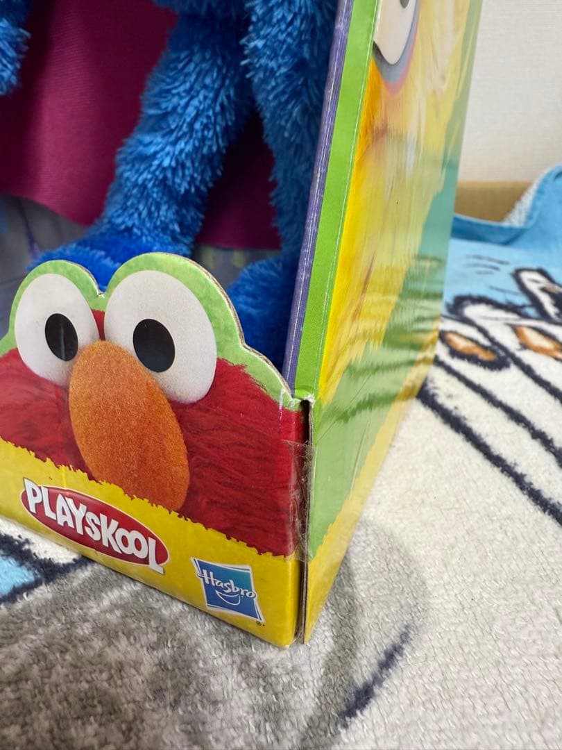 セサミストリート　グローバー　トーキング　スーパーグローバー