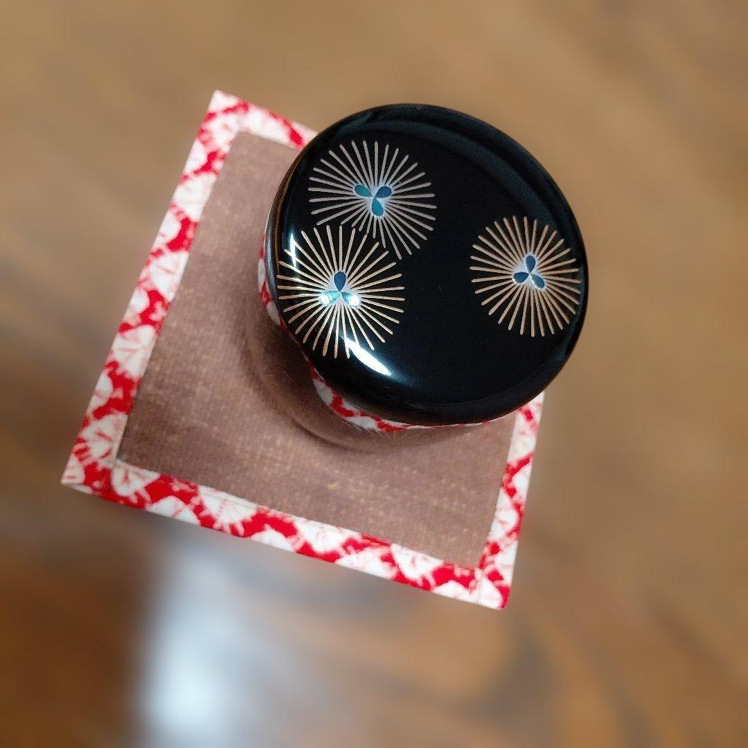 茶道具 なつめ 唐松蒔絵 中棗 松雲 輪島塗 木箱入り - メルカリ