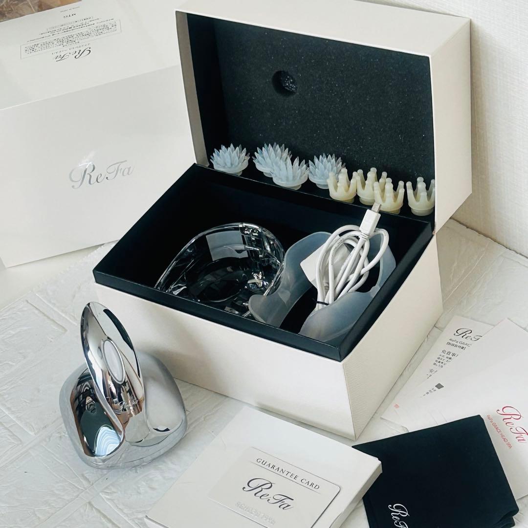 正規品 リファ グレイスヘッドスパ RF-GH2114B ギャランティカード付き