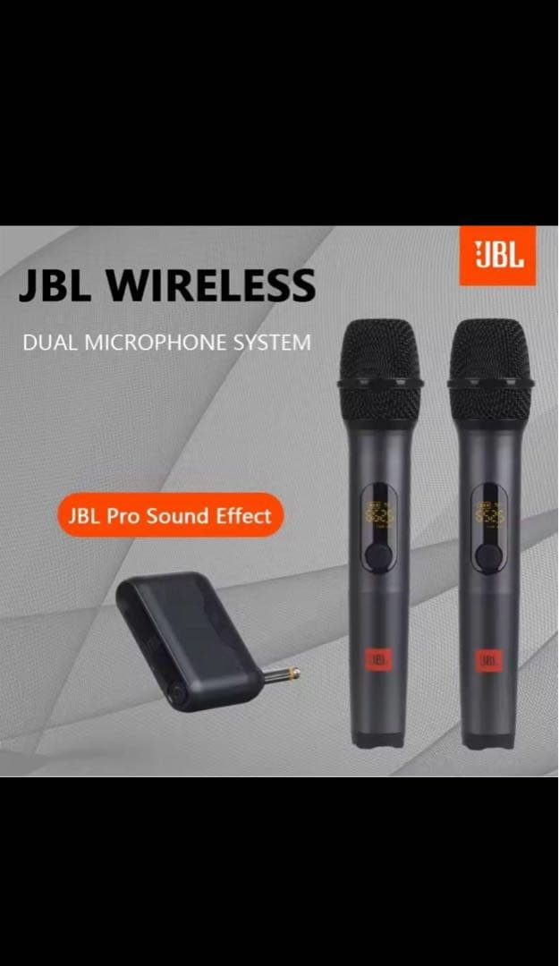 JBL ワイヤレスマイクロフォン 2チャンネルセット