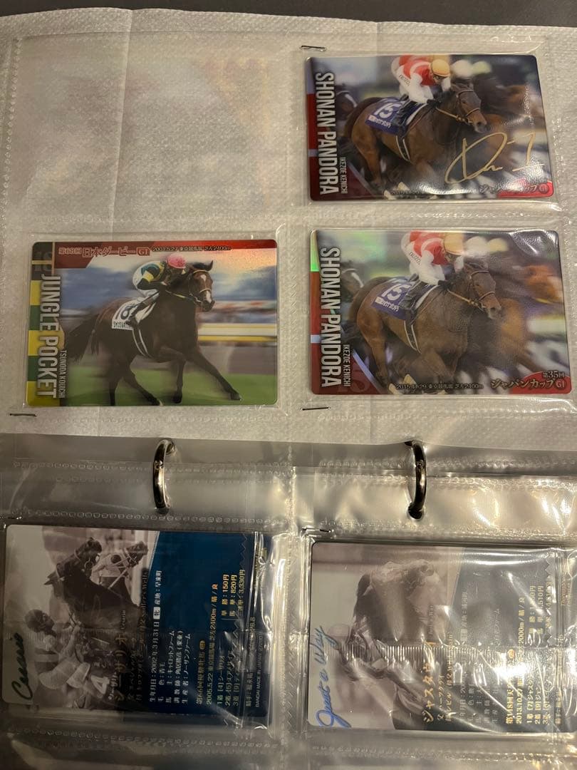 サラブレッドホースコレクション ノーマルカードコンプ。 サイン16/30枚コンプ
