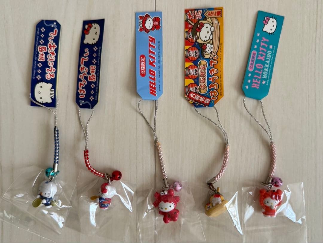 ハローキティ キティちゃん　ご当地ストラップ