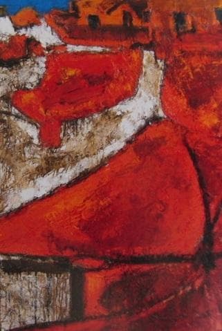 三岸節子、「アルカディアの丘」、厳選、希少画集・額装画、人気作品