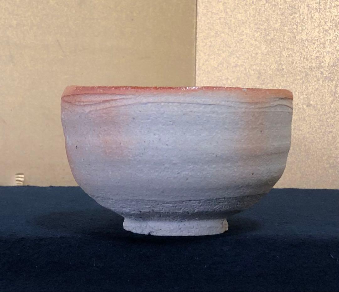 《レ》茶道具 信楽 茶碗 清隆 共布 共箱　251118え3