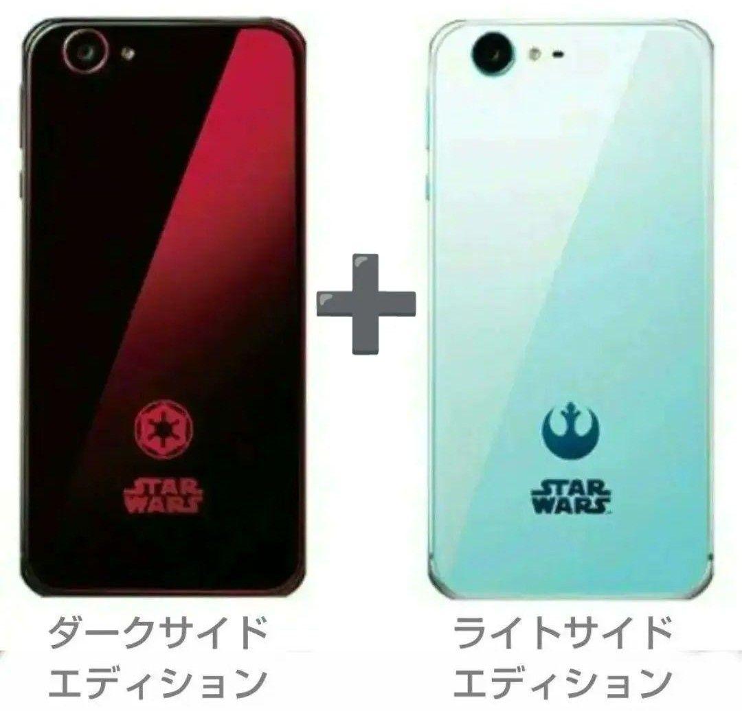 AQUOS Androidソフトバンク限定スターウォーズ/White＋Black