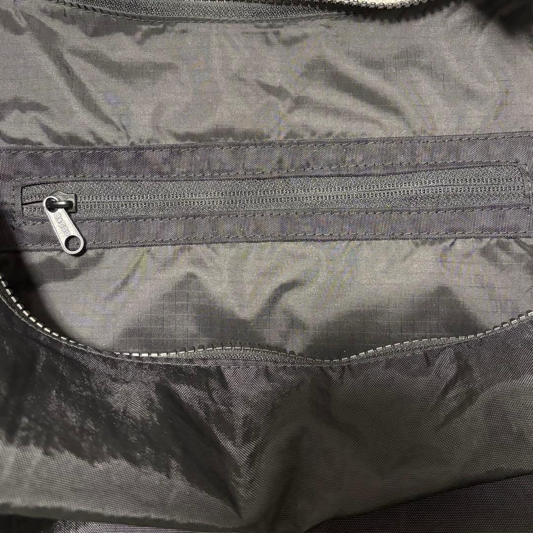 \"BAGGU\" ラージ ナイロン クレッセントバッグ　ブラック　新品