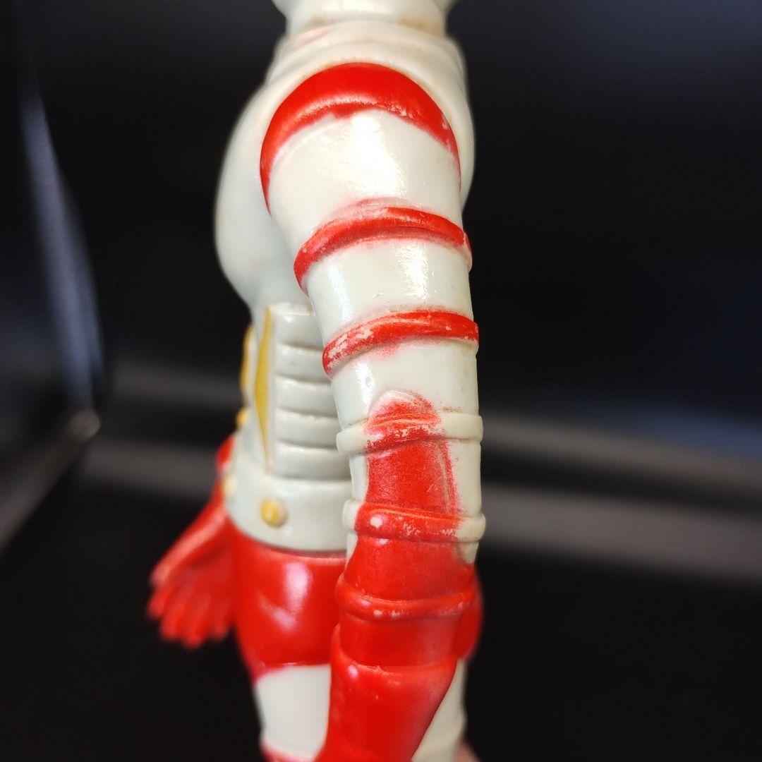 万創 ジャンボーグエース 当時物 美品 昭和レトロソフビ 希少 約20cm