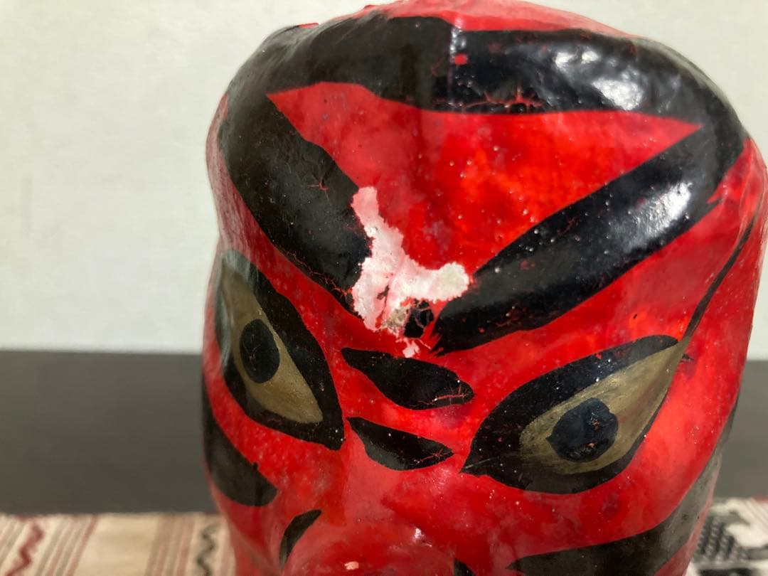 埼玉県 廃絶 郷土玩具 越谷市 砂原張子 松沢栄一 第六天神社天狗烏天狗狐