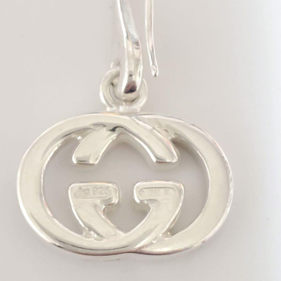 美品☆洗浄済☆即日発送】GUCCI ピアスインターロッキングG フックa033