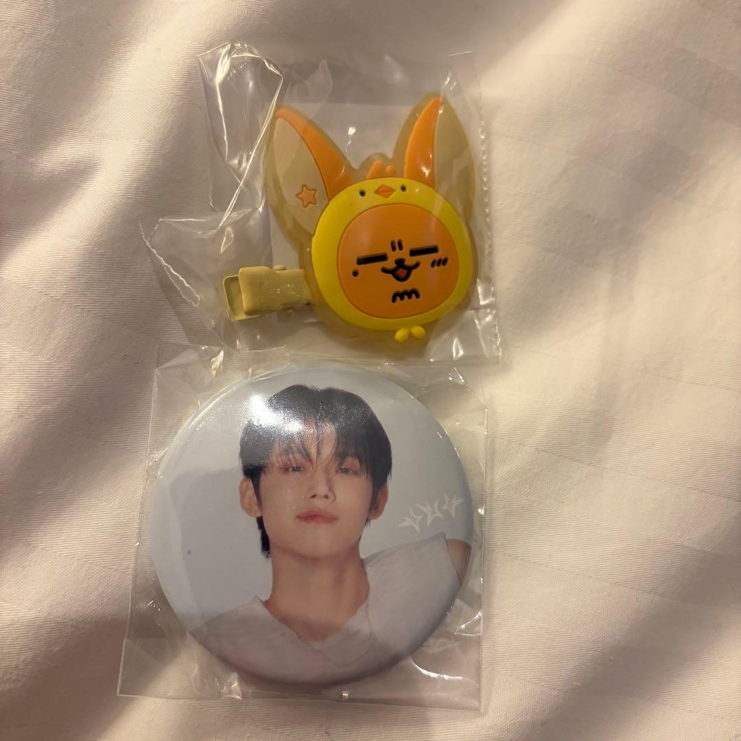 TXT カプセルトイ ヘアクリップ ファンチュン ヨンジュン トゥバ