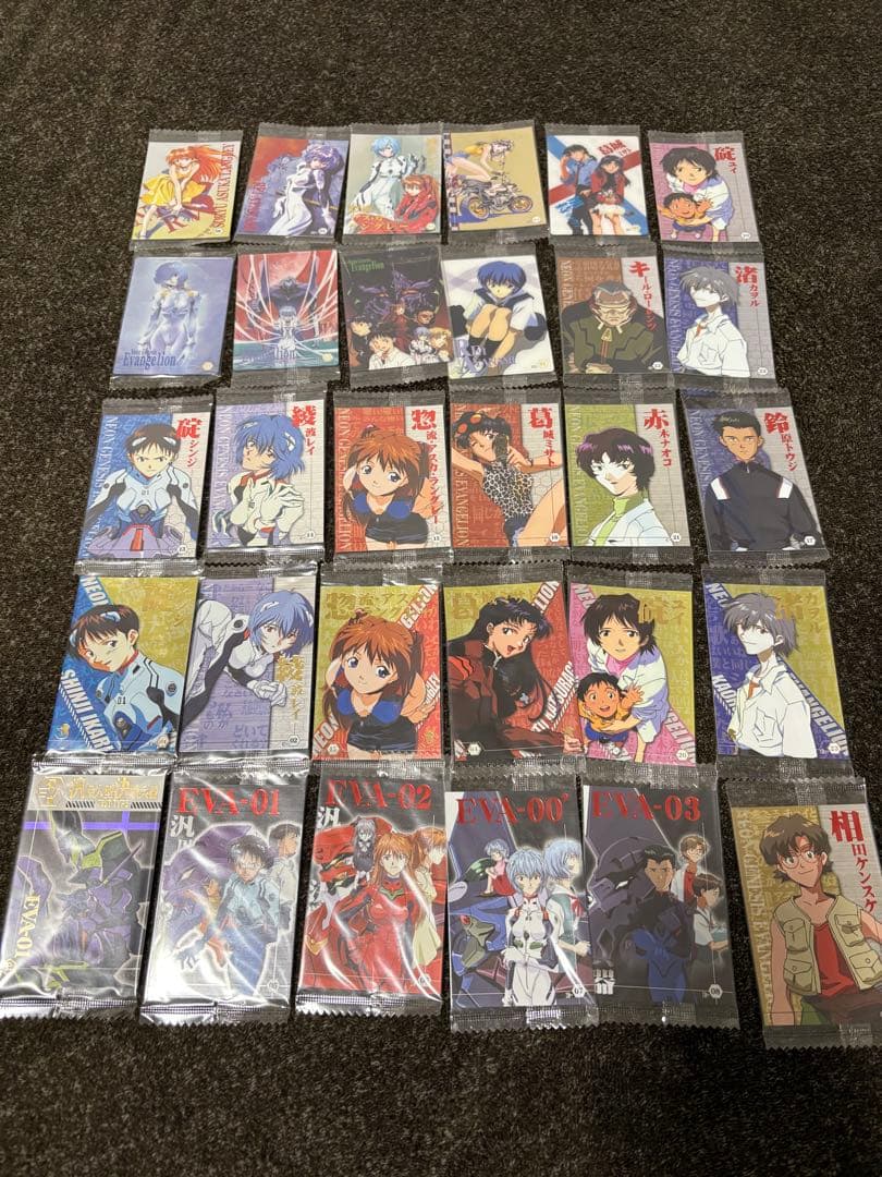 未開封まとめ売り希少】新世紀エヴァンゲリオン ウエハースまとめ売り