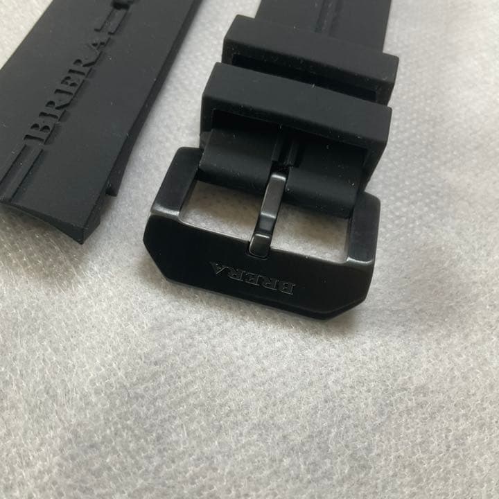 専用。BRERA 純正ベルト　ソットマリノダイバー用　黒