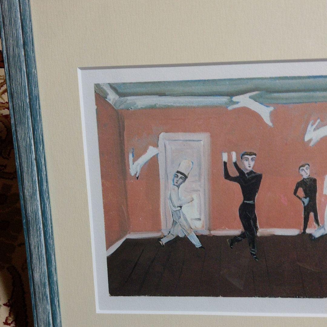 金子国義 金子國義 サイン 直筆 署名 ジクレー 版画 リトグラフ