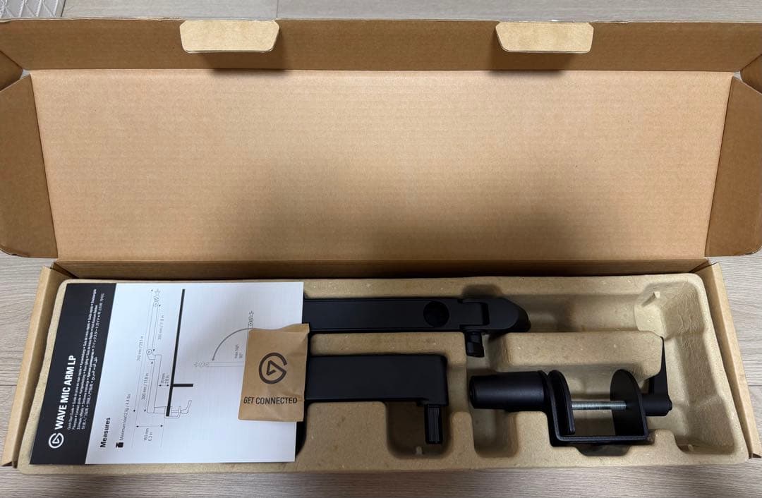 Elgato 薄型デザインマイクアーム Wave Mic Arm LP