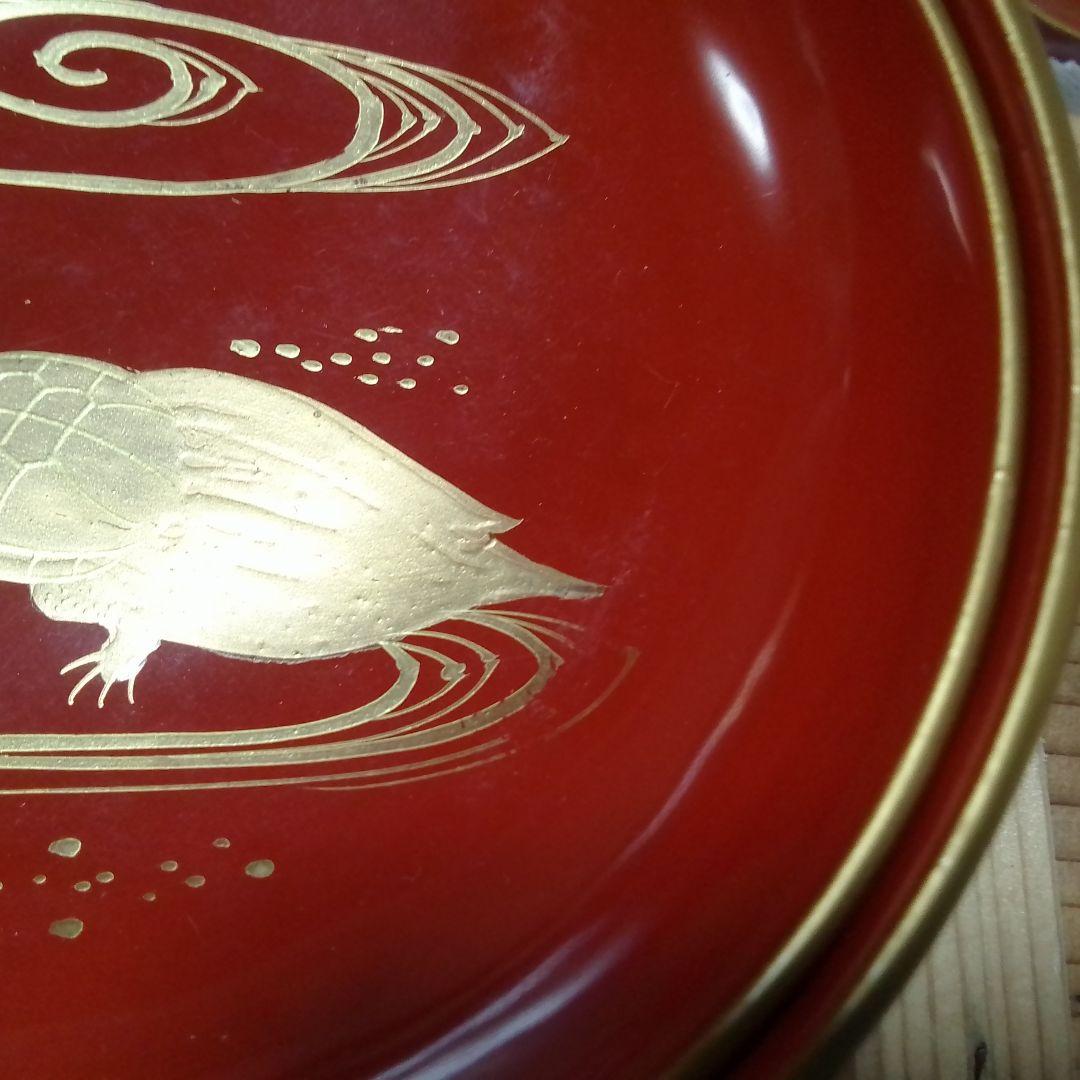 漆器 蒔絵　菓子椀2客　明治時代アンティーク　骨董