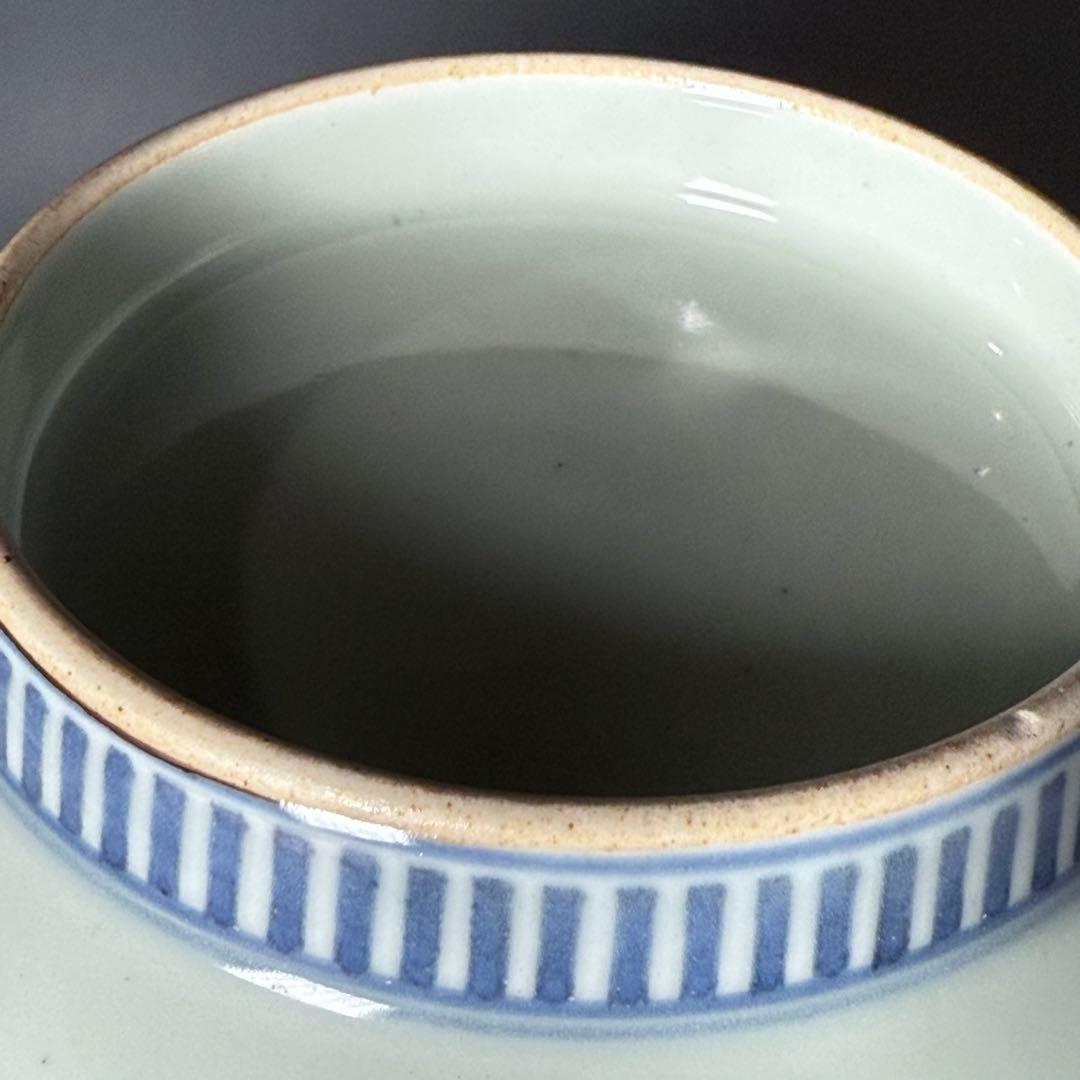 後期 色鍋島 椿文高台皿 櫛歯文高台 七宝結び文 桐箱