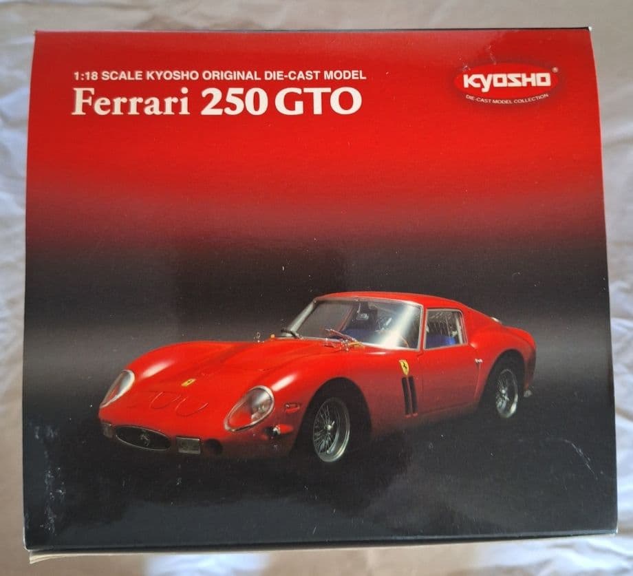 完全新品未開封 京商 1/18 フェラーリ250GTO ハイエンドモデル