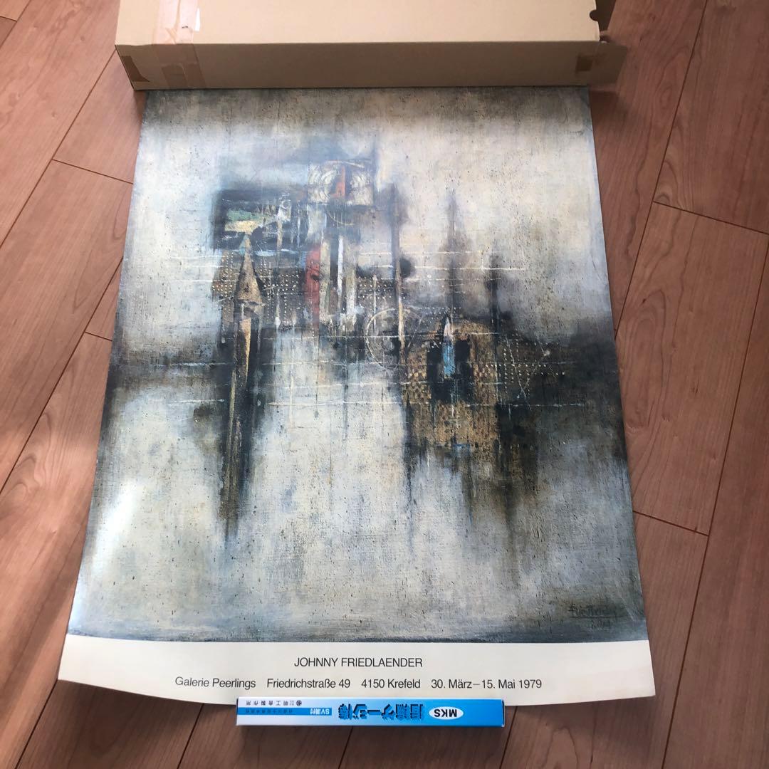 ビンテージ　79年　JOHNNY FRIEDLAENDER オリジナルポスター