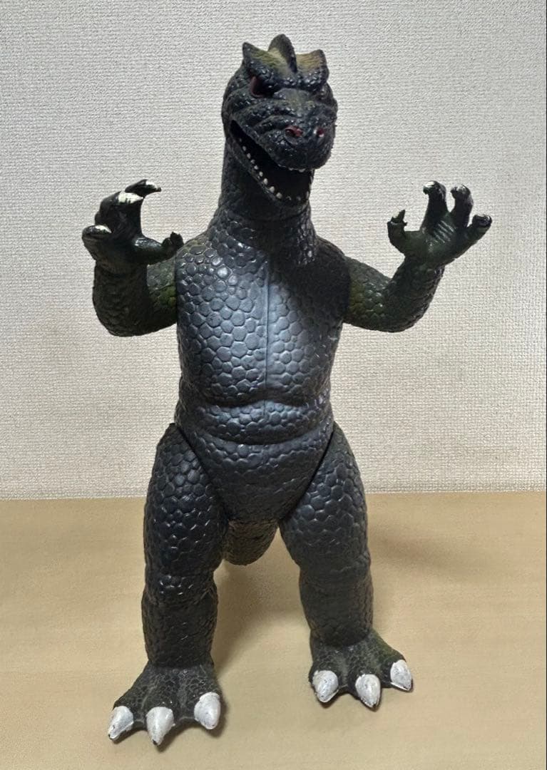 怪獣フィギュア マイナーソフビ人形 ゴジラ風 2体 レア