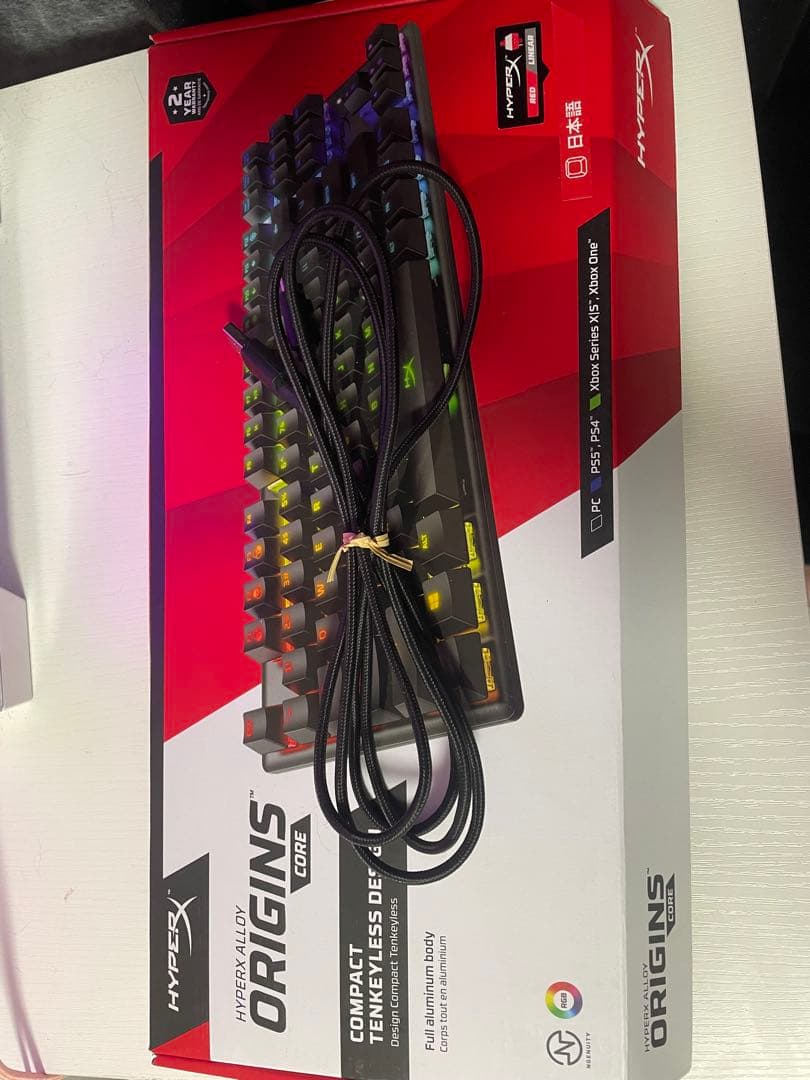 HyperX Alloy Origins Core HX-KB7RDX-JP …