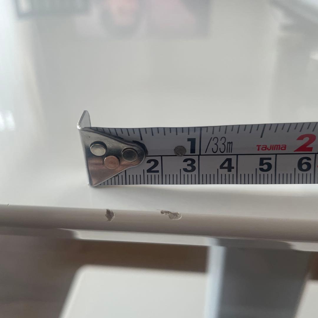 再お値下げ・移動がしやすいキャスター付き　ディノス昇降式テーブル幅120 白