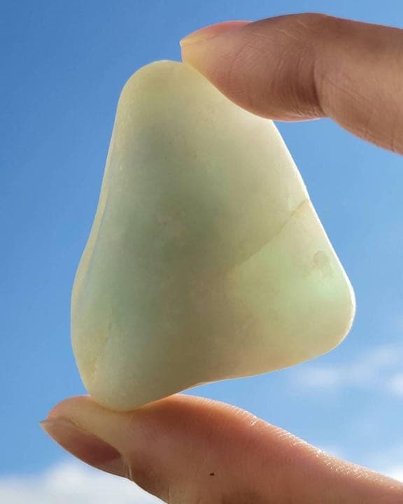 海石 糸魚川 翡翠 市振 アイスジェイド コバルト 青 グリーン